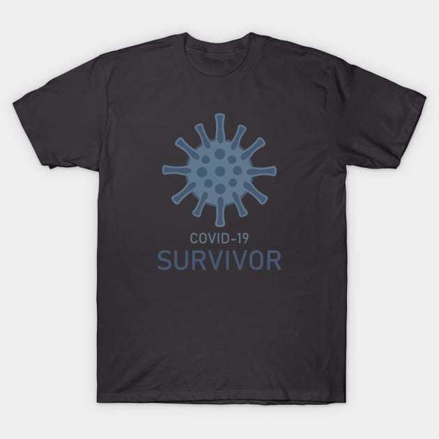 COVID 19 SURVIVOR T-Shirt by instaframe